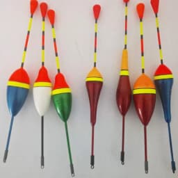 Multicolor Foam Fishing Floats Set Mix Size Buoy Bobber Tackle Accessories for Freshwater Saltwater Fishing Gear Lightweight