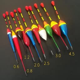 Multicolor Foam Fishing Floats Set Mix Size Buoy Bobber Tackle Accessories for Freshwater Saltwater Fishing Gear Lightweight