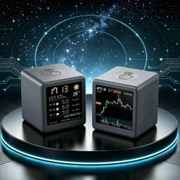 NMMiner Smart TV ESP32 BTC Solo Lottery Low Power Consumption Hashrate 1060KH/s for Computer Nerd Gift Home Desktop Clock