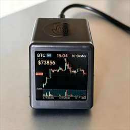 NMMiner Smart TV ESP32 BTC Solo Lottery Low Power Consumption Hashrate 1060KH/s for Computer Nerd Gift Home Desktop Clock