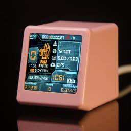 NMMiner Smart TV ESP32 BTC Solo Lottery Low Power Consumption Hashrate 1060KH/s for Computer Nerd Gift Home Desktop Clock