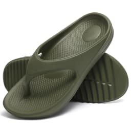 Kidmi Women Flat Sandals Women Slippers Outdoor Non-slip House Slippers Unisex Beach Slides Orthopedic Breath Soft Slippers