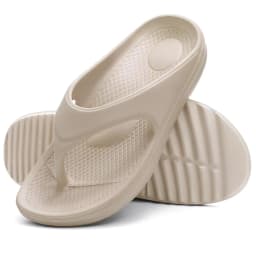 Kidmi Women Flat Sandals Women Slippers Outdoor Non-slip House Slippers Unisex Beach Slides Orthopedic Breath Soft Slippers