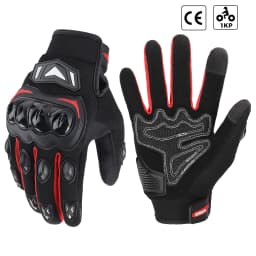 KEMIMOTO Summer Motorcycle Gloves CE Riding Gloves Knuckle Touchscreen Motorbike Tactical Gloves For Dirt Bike Motocross ATV UTV