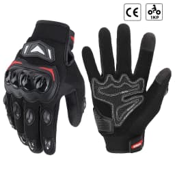 KEMIMOTO Summer Motorcycle Gloves CE Riding Gloves Knuckle Touchscreen Motorbike Tactical Gloves For Dirt Bike Motocross ATV UTV