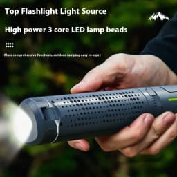 1000 LM Retractable Camping Lamp Portable 8000mAH Rechargeable Work Light Hiking Fishing Flashlight Outdoor Emergency Lanterns