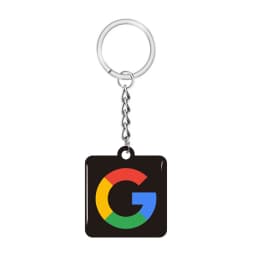 Google Connected Customer Reviews Keychain With Integrated NFC Chip