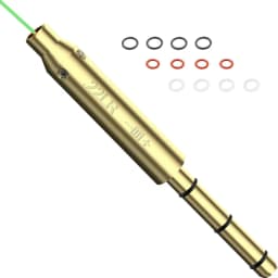 Outdoor .22lr Laser Bore Sight .177/22LR/.223/.17/. 38spl Cal Laser Boresighter 45ACP 9MM Laser Collimator