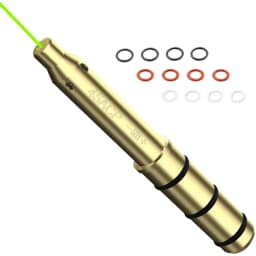 Outdoor .22lr Laser Bore Sight .177/22LR/.223/.17/. 38spl Cal Laser Boresighter 45ACP 9MM Laser Collimator