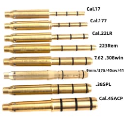 Outdoor .22lr Laser Bore Sight .177/22LR/.223/.17/. 38spl Cal Laser Boresighter 45ACP 9MM Laser Collimator