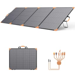 Bifacial Solar Panel Balkonkraftwerk100W/200W/400W 20V/40V Portable Foldable Solar Charger Generator Camping RV Boat Emergency