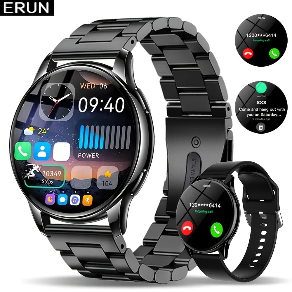 Smart Watch, Premium, 1.5-Inch Touchscreen, with Call Reminder, Music Control, Multi-Sport Modes, Message Reminder, Alarm