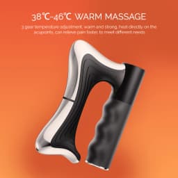 Electric Fascia Scraper Muscle Massager Portable Deep Tissue Vibration Massage Tool Muscle Relaxation Device for Back Neck Shoulder Legs