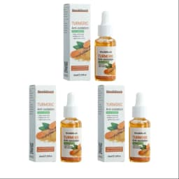 1/2/3pcs Turmeric Face Whitening Serum Turmeric Anti-oxidation Serum Turmeric Dark Spot Corrector Serum Facial Brighten Turmeric
