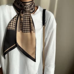 Long Neckerchief Skinny Hair Ribbons Scarf Women Fashion Headbands Neck Scarfs Printed Hairband Cute Bag Scarves Female 13x150cm