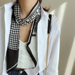 Long Neckerchief Skinny Hair Ribbons Scarf Women Fashion Headbands Neck Scarfs Printed Hairband Cute Bag Scarves Female 13x150cm