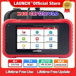 2026 New LAUNCH X431 CRP123E V3.0 Auto OBD2 Scanner ABS SRS Engine AT Car Diagnostic Tools 7 Reset Service Free Update Online