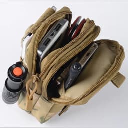 Tactical Waist Belt Bag Outdoor Bag Versatile Fanny Bag Hiking Legging Hanging Travel Mountain Waist Bag Pouch Camping Equipment