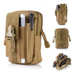 Tactical Waist Belt Bag Outdoor Bag Versatile Fanny Bag Hiking Legging Hanging Travel Mountain Waist Bag Pouch Camping Equipment