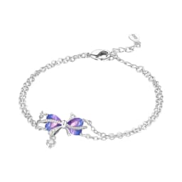 New 925 Sterling Silver Exquisite Golden Starry Bracelet Chain Link Women Bracelet Birthday Festival Jewelry Gifts