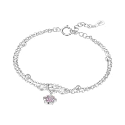 New 925 Sterling Silver Exquisite Golden Starry Bracelet Chain Link Women Bracelet Birthday Festival Jewelry Gifts