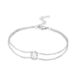 New 925 Sterling Silver Exquisite Golden Starry Bracelet Chain Link Women Bracelet Birthday Festival Jewelry Gifts