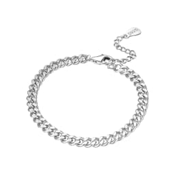 New 925 Sterling Silver Exquisite Golden Starry Bracelet Chain Link Women Bracelet Birthday Festival Jewelry Gifts