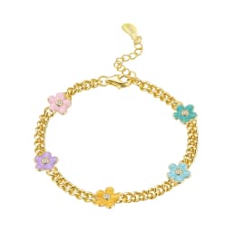 New 925 Sterling Silver Exquisite Golden Starry Bracelet Chain Link Women Bracelet Birthday Festival Jewelry Gifts
