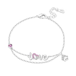New 925 Sterling Silver Exquisite Golden Starry Bracelet Chain Link Women Bracelet Birthday Festival Jewelry Gifts
