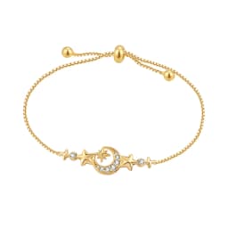 New 925 Sterling Silver Exquisite Golden Starry Bracelet Chain Link Women Bracelet Birthday Festival Jewelry Gifts
