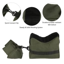 Front And Rear Bags Sandbags (Without Sand) Outdoor Camping Storage Bag Portable Item Storage And Storage Sandbags