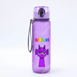 650ML Sprunkis Water Bottle Hot Game Anime Cartoon Drinking Bottles Portable Outdoor Large Capacity Sport Fitness Water Cup Gift