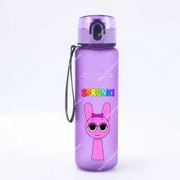 650ML Sprunkis Water Bottle Hot Game Anime Cartoon Drinking Bottles Portable Outdoor Large Capacity Sport Fitness Water Cup Gift