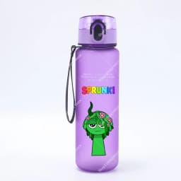 650ML Sprunkis Water Bottle Hot Game Anime Cartoon Drinking Bottles Portable Outdoor Large Capacity Sport Fitness Water Cup Gift