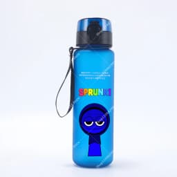 650ML Sprunkis Water Bottle Hot Game Anime Cartoon Drinking Bottles Portable Outdoor Large Capacity Sport Fitness Water Cup Gift
