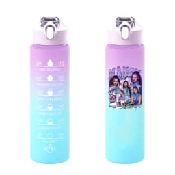 750ML Kpop Katseye Gradient Color Water Cup Popular Cartoon Print Girls Drinking Bottle Women Outdoor Portable Strawing Bottles