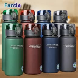 Brand BPA Free Leak Proof Sports Water Bottle High Quality Tour Hiking Portable My Favorite Drink Bottles 400ml 560ml