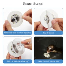 1-200PCS LED Bottles Coaster Lamps Luminous Cup Stickers Lights for Bar KTV Wedding Party Cocktail Drink Cups Vase Decoration