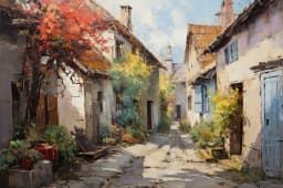 Vintage Countryside Seascape Amalfi Coastal Paris City Street Neutral Landscape Canvas Painting Print Rustic Poster Home Decor