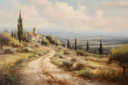 Vintage Countryside Seascape Amalfi Coastal Paris City Street Neutral Landscape Canvas Painting Print Rustic Poster Home Decor