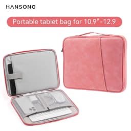Waterproof Nylon 11-13 inch Tablet PC Carrying Case, Padded Protective Travel Inner Bag for iPad Samsung Tablet PC Case