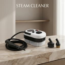 Powerful 2500W Handheld High Temp Steam Cleaner Pressurized Steam Cleaning Machine Chemical Free Sterilizer for Range Hood AC Ca