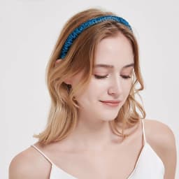 100% Natural Mulberry Silk Headband Luxury Silk Elastics Hair Hoop Headwear Hairbands Headband for Women Hair Accessories