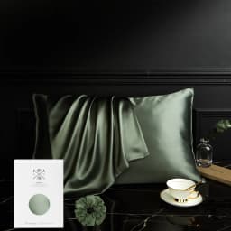 DISANGNI 100% Pure Mulberry Silk Pillowcase for Hair and Skin, Natural Silk Front with Soft Breathable Back, Luxury Pillow Cover