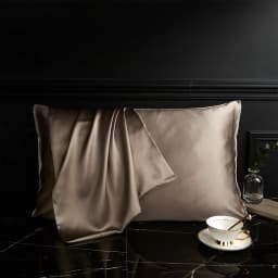DISANGNI 100% Pure Mulberry Silk Pillowcase for Hair and Skin, Natural Silk Front with Soft Breathable Back, Luxury Pillow Cover