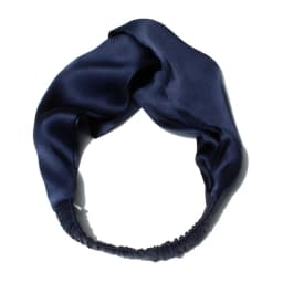 100% Mulberry Silk Headbands for Women Vintage Cross Elastic Head Wrap Hair Accessories 16 Momme