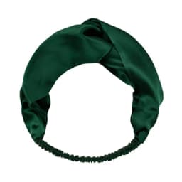100% Mulberry Silk Headbands for Women Vintage Cross Elastic Head Wrap Hair Accessories 16 Momme