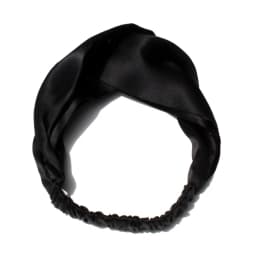 100% Mulberry Silk Headbands for Women Vintage Cross Elastic Head Wrap Hair Accessories 16 Momme