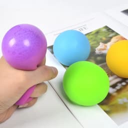 Slow Rising Stress Balls Fidget Toys for Adults Dough Squishy Balls Soft Sensory Calm Down Item for Classroom Autism ADHD