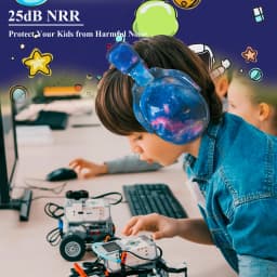 PROTEAR Kids Noise Cancelling Headphones 25dB NRR Hearing Protection Sound Proof for Toddler Safety Earmuff for Concert Airplane